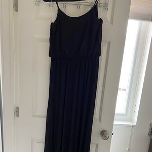 Lush Black Maxi dress